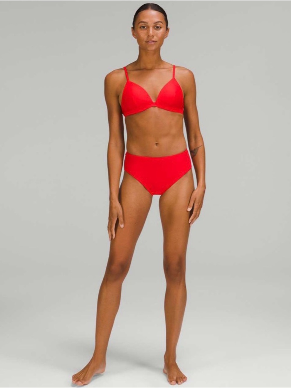 Lululemon Waterside High-Cut Super-High-Rise Swim Bottom - L